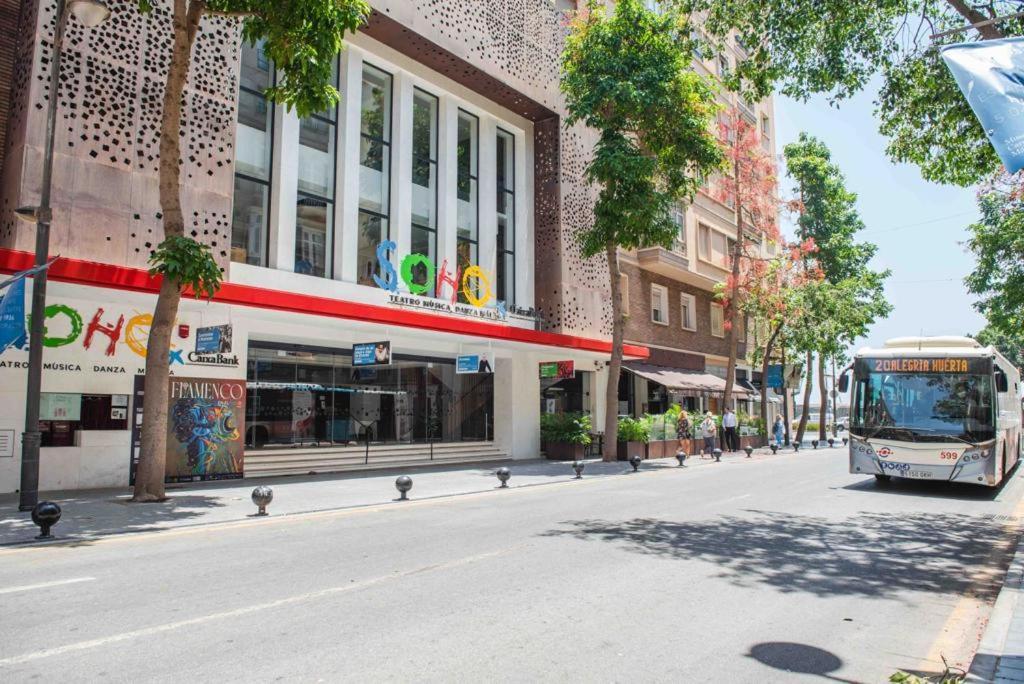 Apartamento Soho - Playa - Centro Málaga Kültér fotó